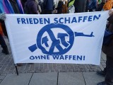 Transparent von Teilnehmerinnen, Stuttgart, 20.01.2023
