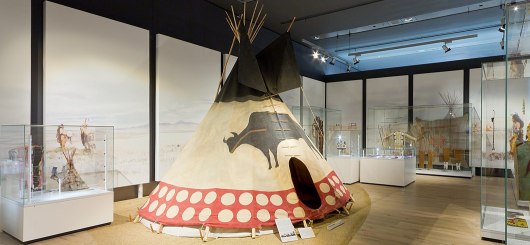 Tipi, Blackfoot, nördliche Plains, USA, Nordamerika