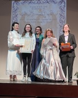 Michelle Sincovich  mit IkkH Herta Margarete Habsburg Lothringen, Raffaella Costanza Vignoli D'Este, Dr. Isabella Vignol