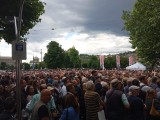 Blick von der Seite, Stuttgart, Schlossplatz, 25.05.2024