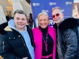 Sebastian & David Franke mit Meike Buschening-Kaffenberger