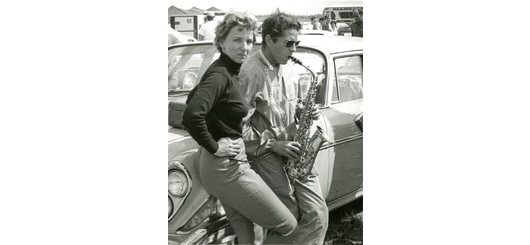 Denise McCluggage and Co-Pilot Allen Eager 12-h Sebring 25.03.1961 Denise McCluggage and Co-Pilot Allen Eager 12-h Sebring 25.03.1961