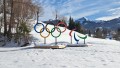 Das Val di Fiemme im Zeichen der olympischen Ringe