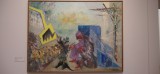 Ausstellungsansicht: Klagelied über den Tod eines Waldes, 1975