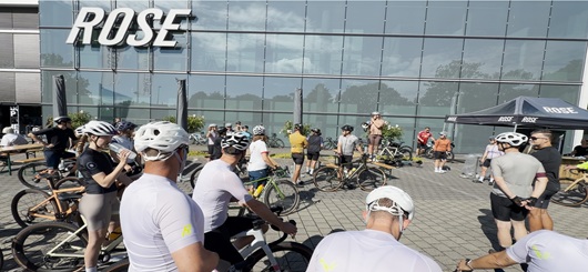 Gravel Biker Treff am 29. August 2026 vor der Abfahrt