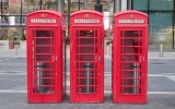 Red Telephon Boxes