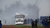 Méga bassines Sainte Soline acte 2 25 mars 2023 ©Clichés non libre de droits  Didier PECANAC