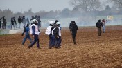 Méga bassines Sainte Soline acte 2 25 mars 2023 ©Clichés non libre de droits  Didier PECANAC