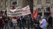 Manifestation le 1er mai 2023 à Bordeaux Suite de tension dans la réforme des retraites © cliché non libre de droits