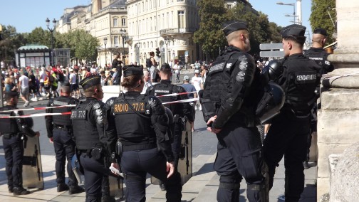 Bordeaux 18 septembre 2025 contre le nouveau gouvernement et la politique menée .